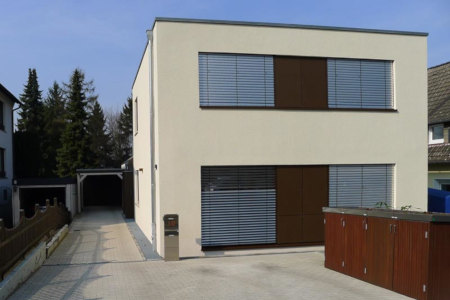 Neubau eines Zweifamilien-Niedrigenergiehauses in Dortmund